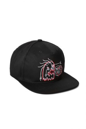 Ghostly Pakman Snapback Cap