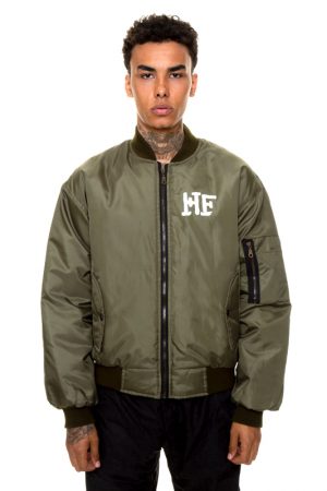 Hand painted serpent bomber jacket – one off #008